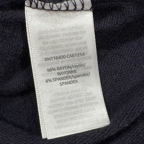 Anthropologie Daily Ritual Navy Blue Sweater Dress Women’s Medium - Picture 4 of 4